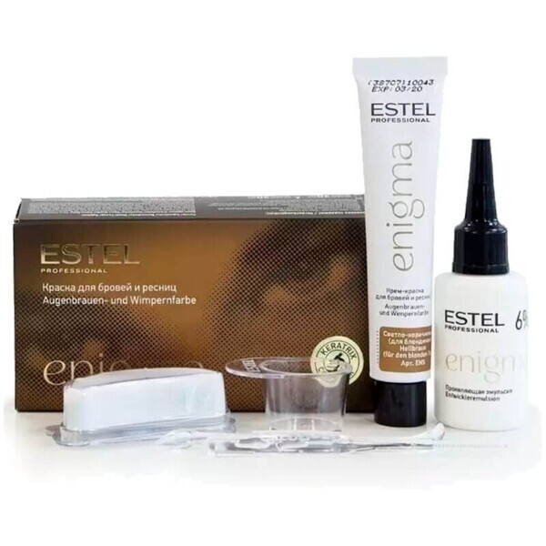 Краска для бровей и ресниц ESTEL Professional ENIGMA (светло-коричневый)