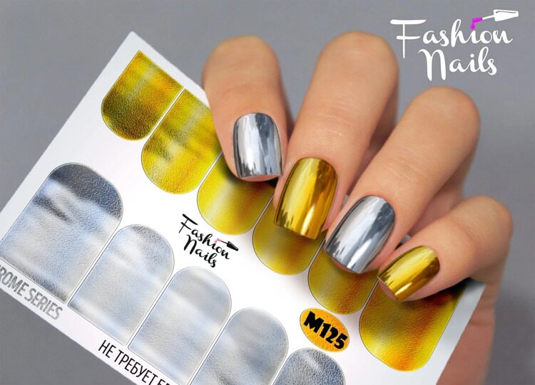 Fashion Nails Слайдер Cерия Metallic 125